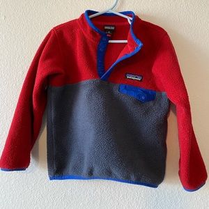 snap-T fleece synchilla pullover